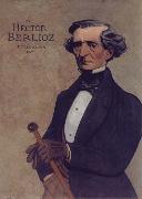 Felix Vallotton Portrait decoratif of Hector Berlioz oil painting reproduction